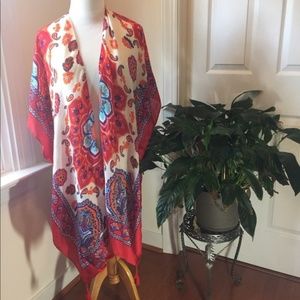 Paisley Tassel Cover Up